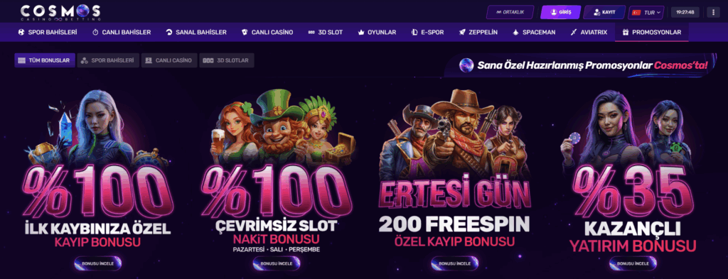 Betscosmos Bonus
