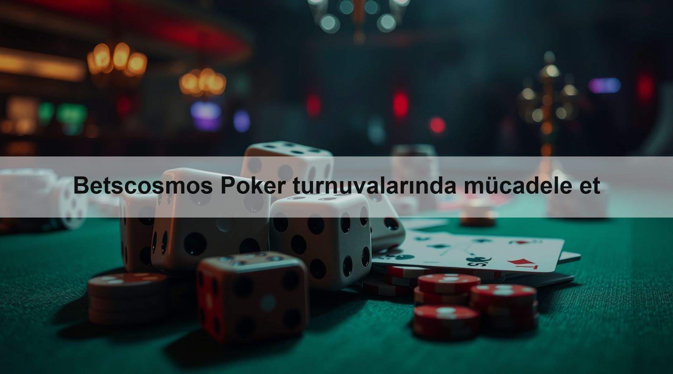 Betscosmos Poker turnuvalarında mücadele et