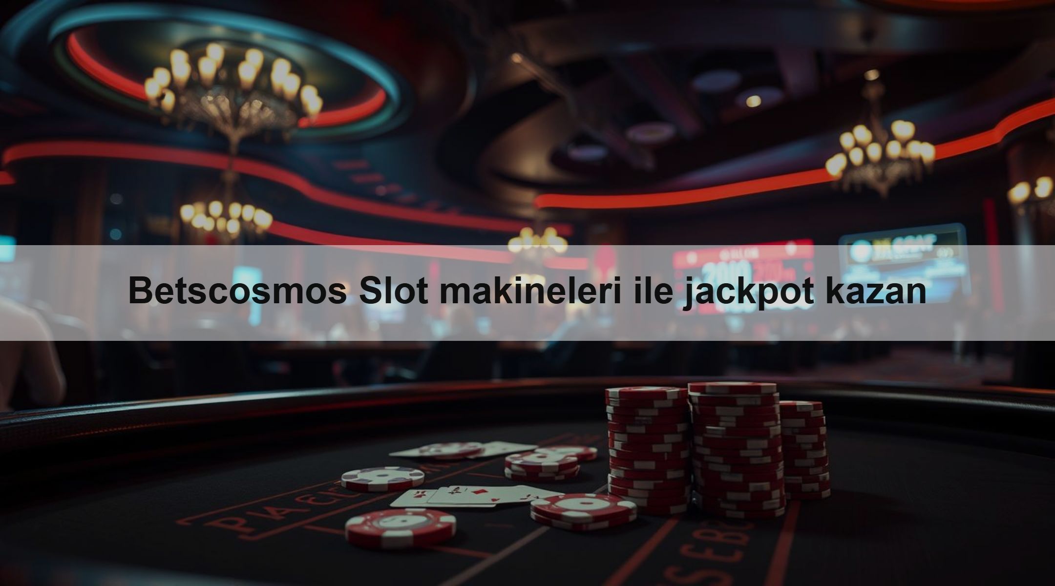 Betscosmos Slot makineleri ile jackpot kazan
