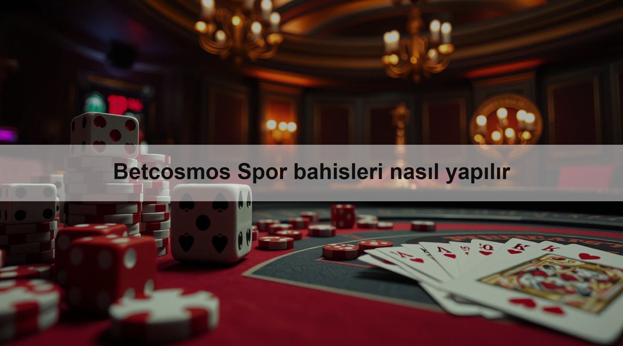 Betcosmos Spor bahisleri nasıl yapılır