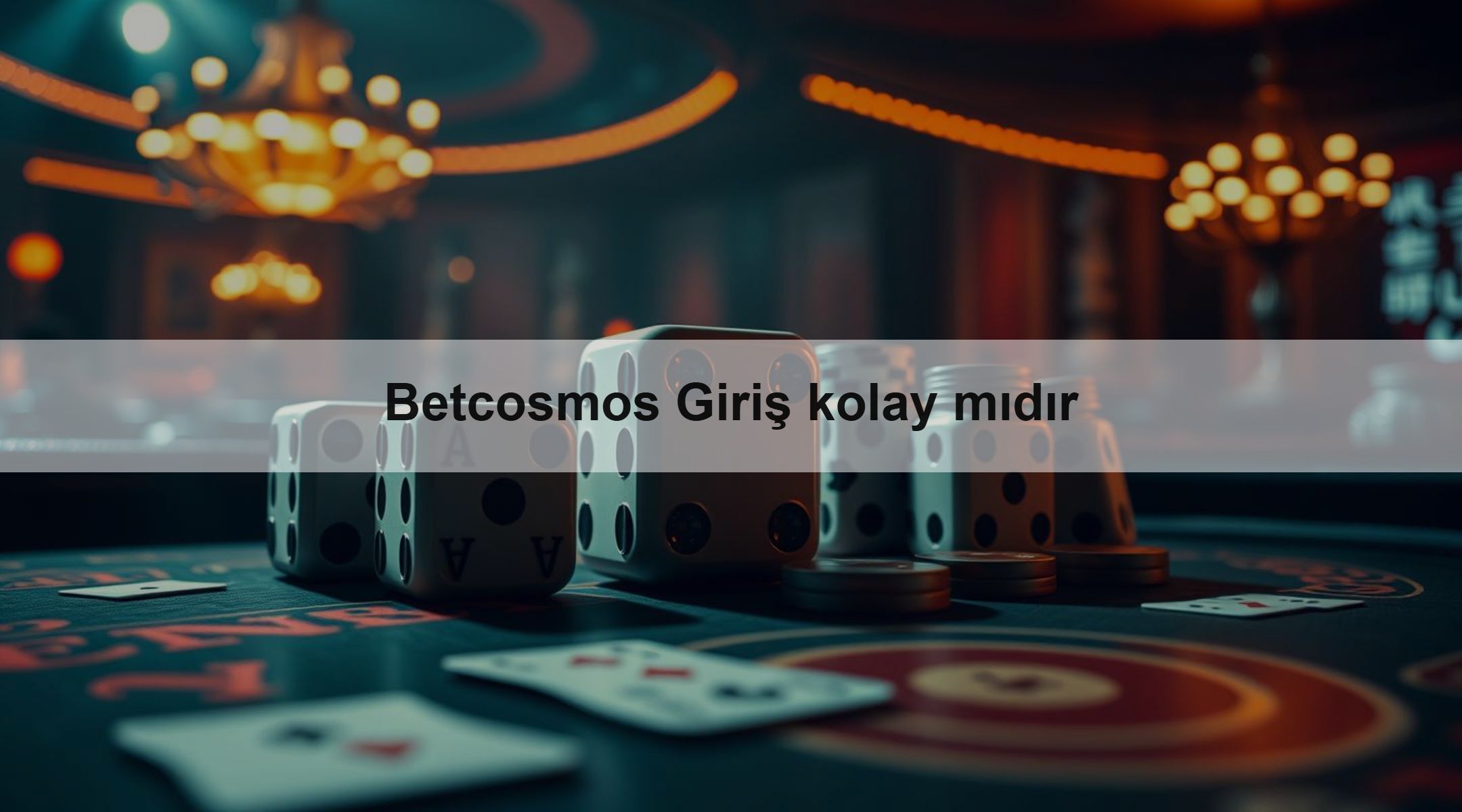 Betcosmos Giriş kolay mıdır