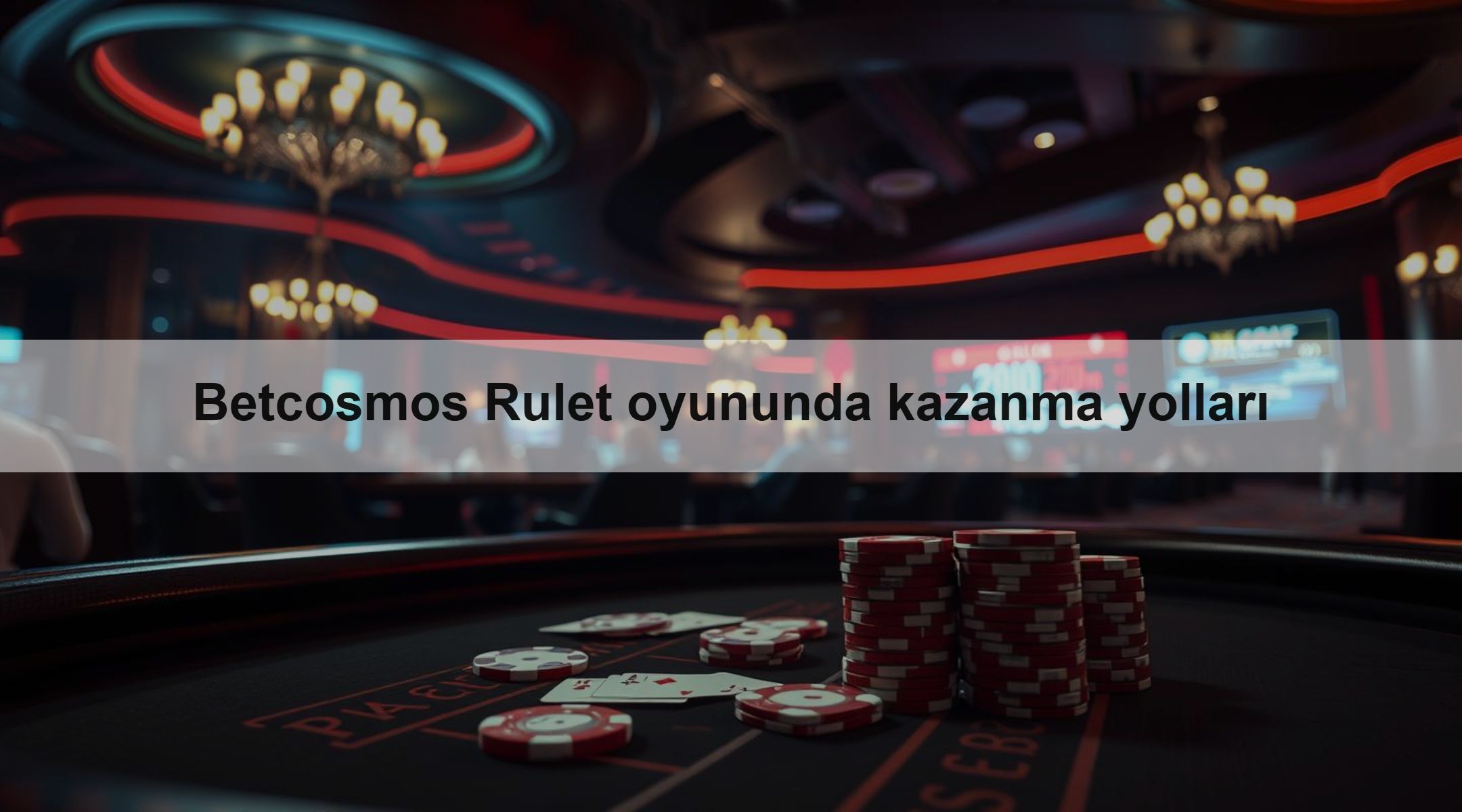 Betcosmos Rulet oyununda kazanma yolları
